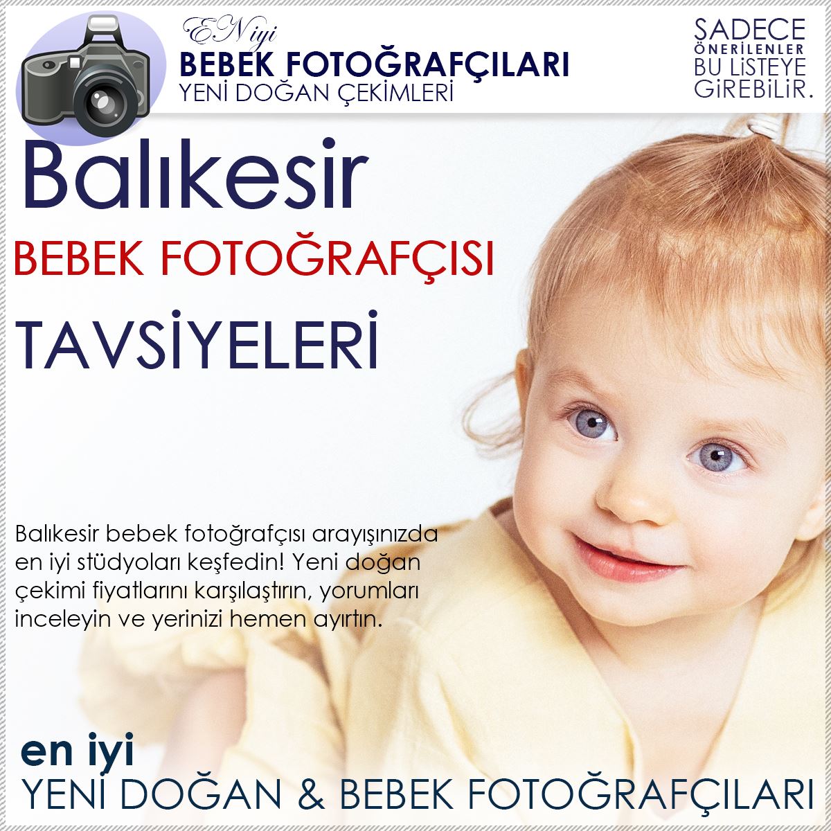 Balıkesir Bebek Fotoğrafçıları