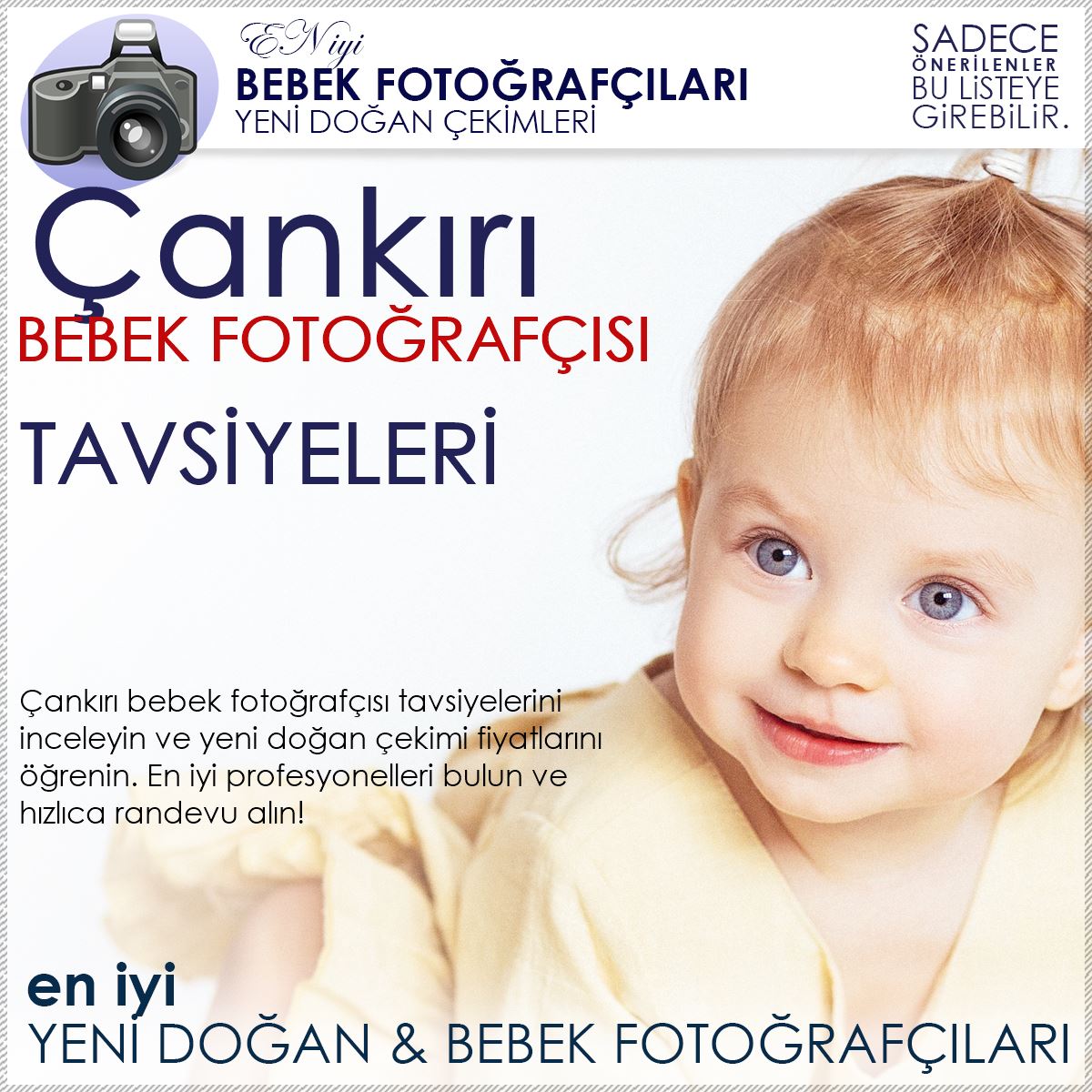 Çankırı Bebek Fotoğrafçıları