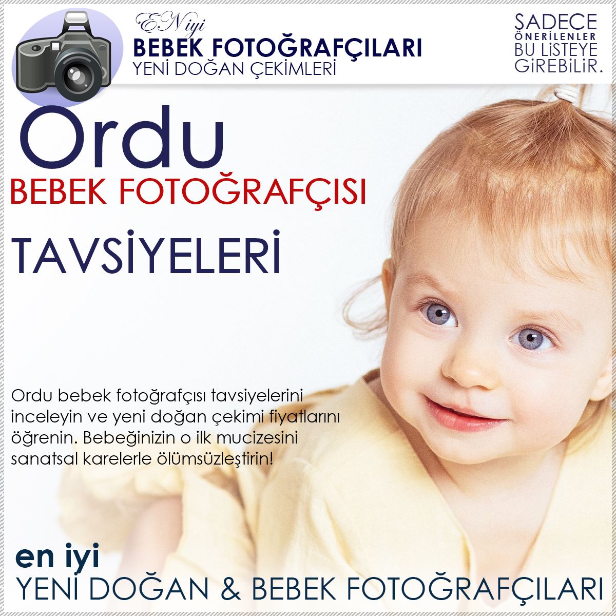 Ordu Bebek Fotoğrafçısı Tavsiyeleri ve Yeni Doğan Çekimi Fiyatları