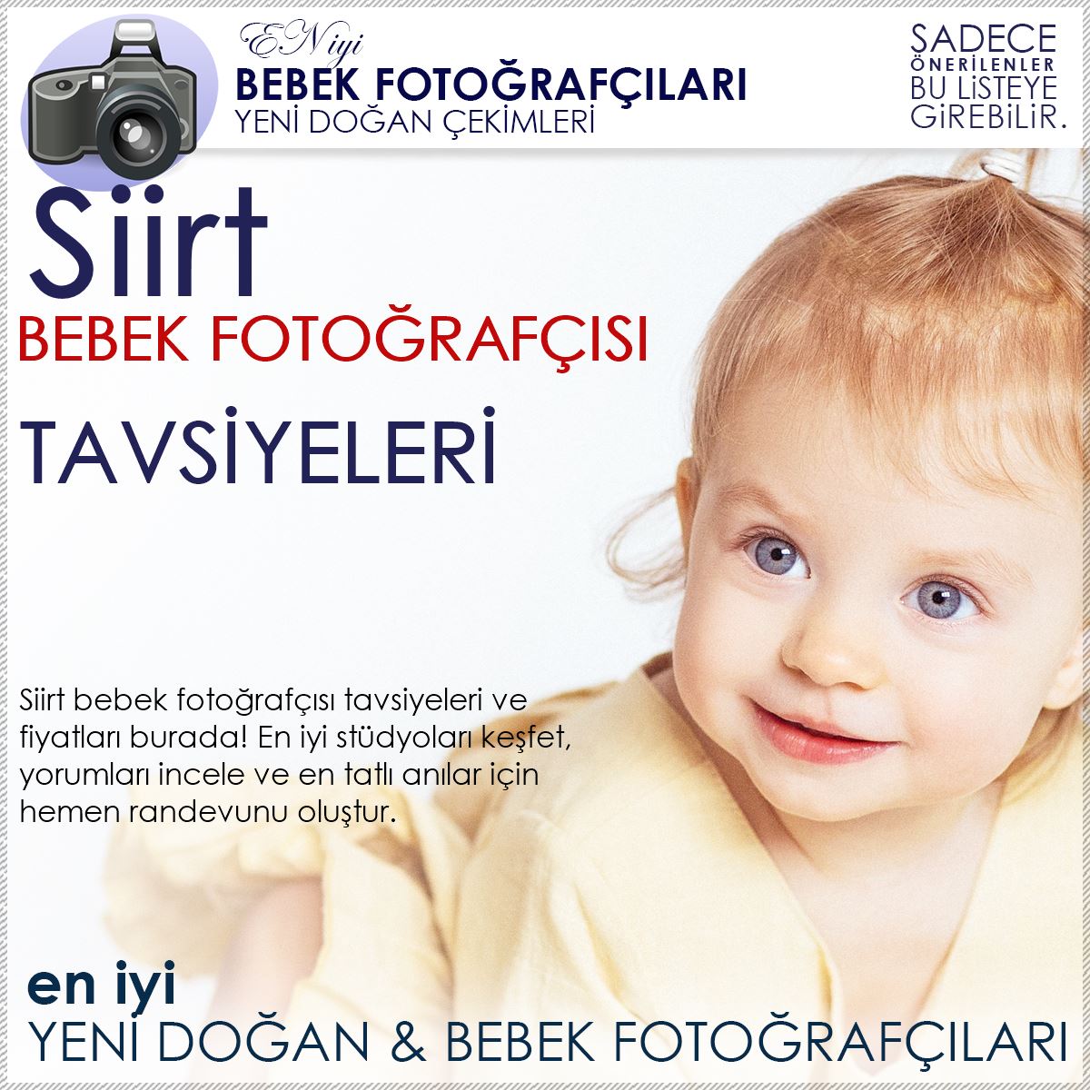 Siirt Bebek Fotoğrafçısı Tavsiyeleri ve Yeni Doğan Çekimi Fiyatları