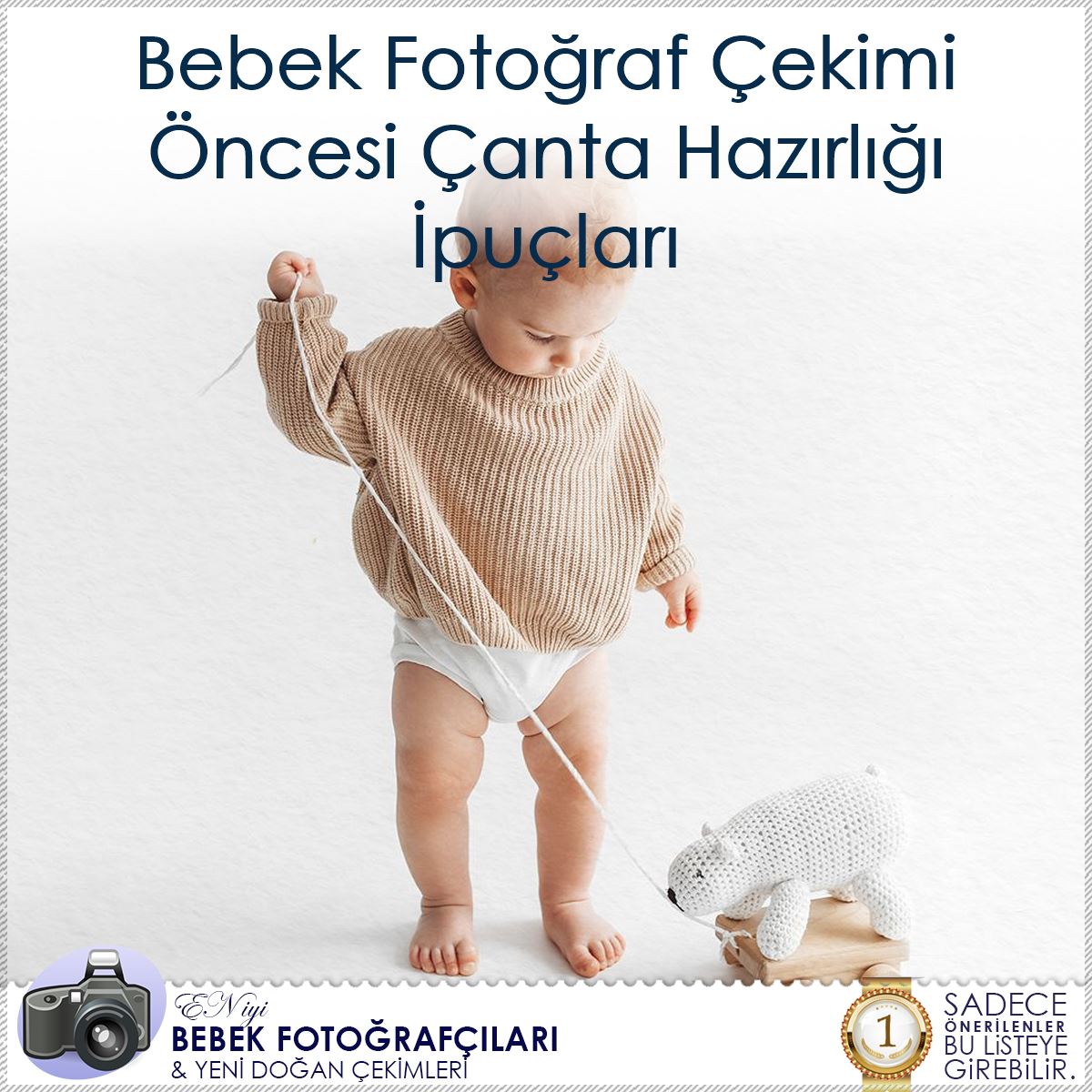 Bebek Fotoğraf Çekimi Öncesi Çanta Hazırlığı İpuçları